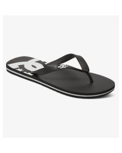 Dc shoes sandals spray black white