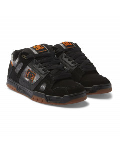Dc shoes stag black orange scarpe skate