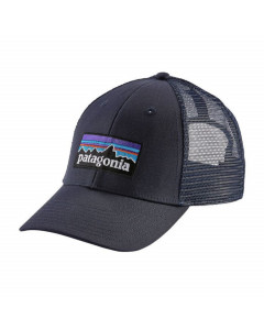 Patagonia p-6 logo lopro trucker hat navy blue