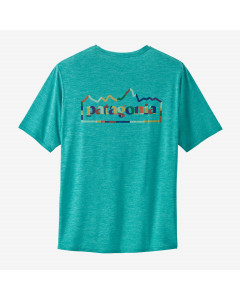 Patagonia capilene cool daily graphic shirt Unity Fitz: Subtidal Blue X-Dye