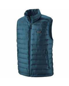 Patagonia m's down sweater vest crater blue