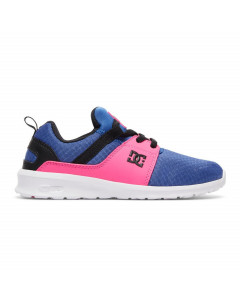 Dc girls shoes heathrow se blue pink fw 2018