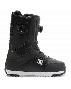 Dc shoes control black white double boa boots 2024