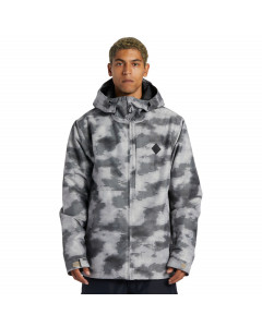 Dc shoes giacca snowboard basis print jacket cloud cover 10k 2024