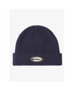 Quiksilver pidgeon and waffles beanie insignia blue cappellino