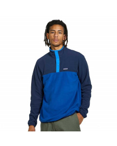 Patagonia m's micro D snap T pullover superior blue