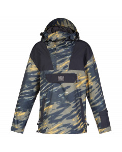Dc shoes dc-43 anorak jacket angled tie dye ivy green 10k