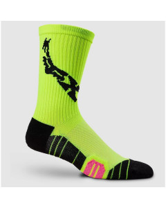 Fox racing 8'' ranger lunar cushion socks fluorescent yellow 2023