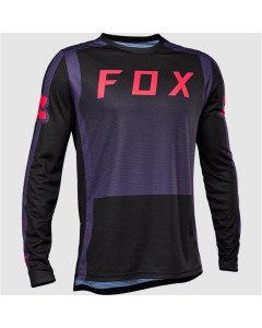 Fox racing defend ls jersey sangria 