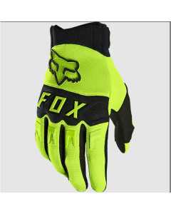 Fox racing dirtpaw glove fluo yellow 2023 guanti mtb