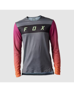 Fox racing flexair ls jersey arcadia pewter maglia 2023