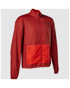 Fox racing ranger wind jacket red clay 2023