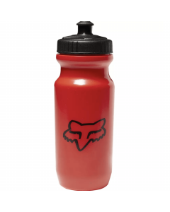 Fox head base water bottle red