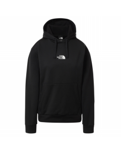 The north face w exploration fleece pullover hoodie tnf black
