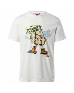 The north face ss graphic tee tnf white 