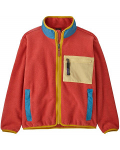 Patagonia kid's synch jacket sumac red 
