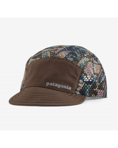Patagonia duckbill cap thriving planet cone brown 