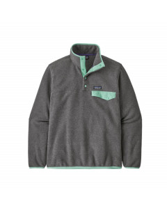 Patagonia LW synchilla snap-t pullover nickel early teal
