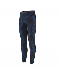 Patagonia m's capilene midweight bottoms painted fields classic navy