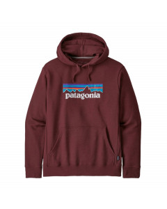 Patagonia p-6 logo uprisal hoody sequoia red