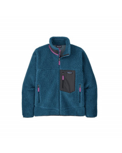Patagonia classic retro-x fleece jacket wavy blue
