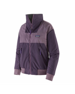 Patagonia w's shelled synchilla jacket piton purple giacca donna