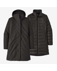 Patagonia w's tres 3-in-1 parka jacket black