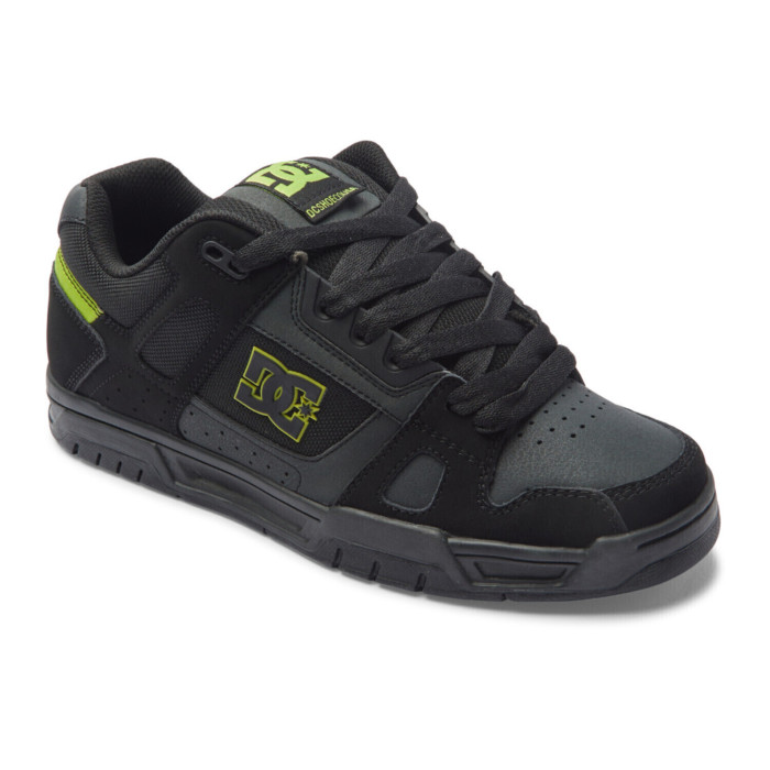 Dc shoes stag black lime green scarpe skate SnowStore