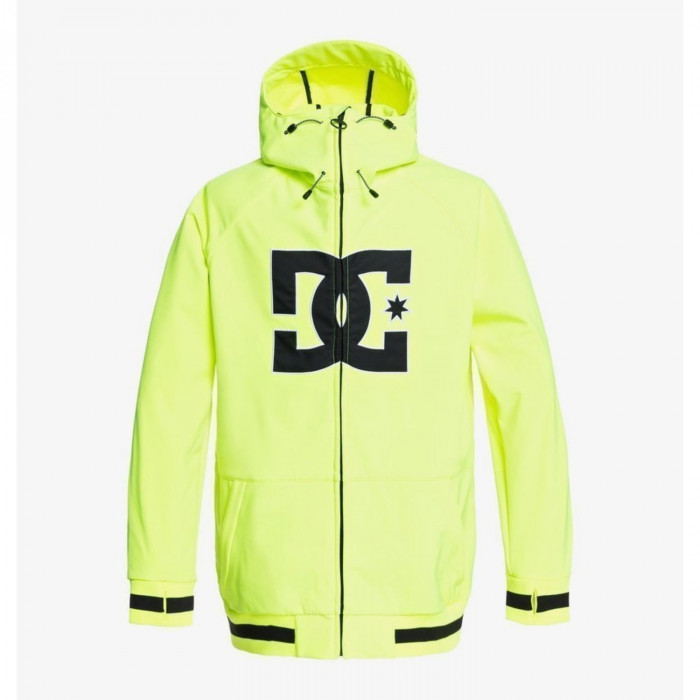 Dc shoes spectrum jacket safety yellow 2021 giacca snowboard ski 10k -  SnowStore