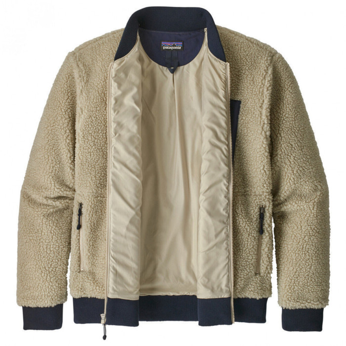 Patagonia retro x bomber jacket pelican giacca felpa pile pesante