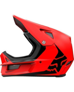 Fox racing rampage comp helmet infinite bright red