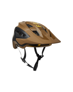 Fox racing speedframe pro blocked helmet nutmeg