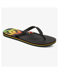 Dc shoes sandals spray rasta