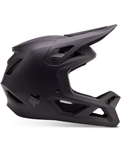 Fox racing rampage helmet matte black casco integrale mtb