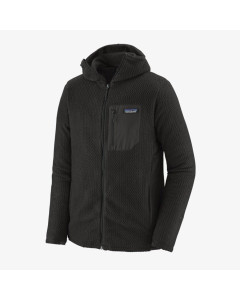 Patagonia m's R1 air full zip hoody black S + patagonia nano puff vest borealis S