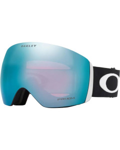 Oakley flight deck L matte black prizm sapphire iridium maschera