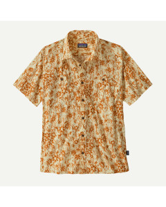 Patagonia m's back step shirt Wildflower Pastel: Buttercup Yellow camicia