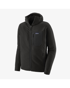 Patagonia m's R2 techface hoody jacket black