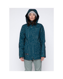 L1 premium goods w's lalena jacket geo print 20k 2024
