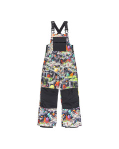 Dc shoes roadblock youth bib outer world black 2026 pantalone ragazzo snowboard