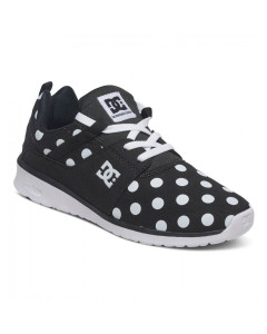 Dc shoes w heathrow se black white print fw 2018
