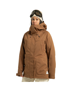 Dc shoes wmns paramount jacket toffee 15k 2026 giacca snowboard donna