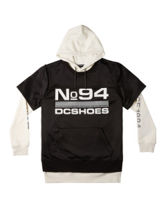 Dc shoes dryden 3 in 1 hoodie black felpa tecnica 2025