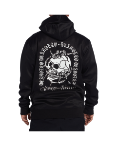 Dc shoes twisted black felpa tecnica dwr 2025