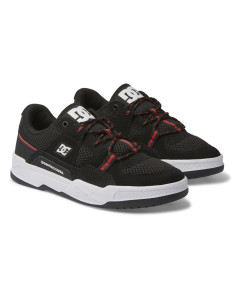 Dc shoes construct black hot coral scarpe skate 