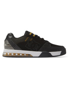 Dc shoes versatile black camo print scarpe skate