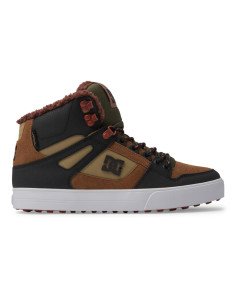 Dc shoes pure high WNT brown green 2025 scarpe invernali