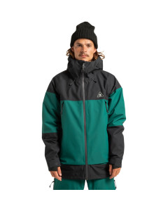Dc shoes intel 30k jacket black deep teal giacca snowboard 2026