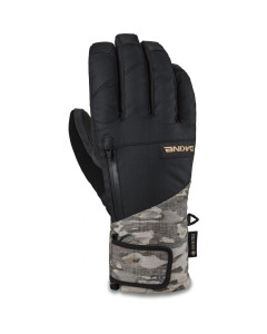 Dakine titan gore-tex short glove vintage camo yellow guanti snowboard