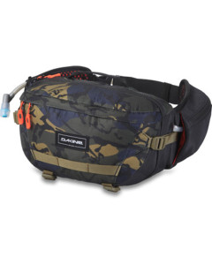 Dakine hot laps 5l bike waist bag cascade camo marsupio con idratazione bike